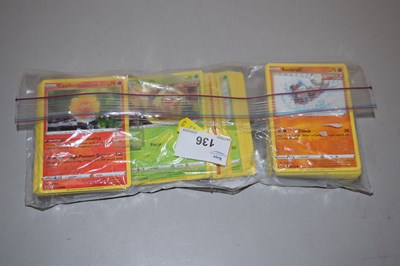 Lot 136 - Quantity of Pokemon cards