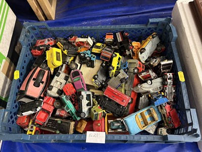 Lot 521 - Quantity of assorted toy cars