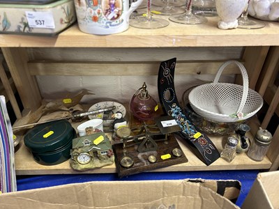 Lot 538 - Mixed Lot: Assorted ceramics, glass, figurines,...