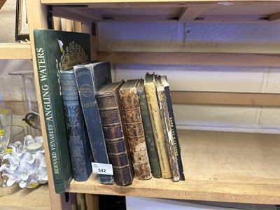 Lot 542 - Quantity of books to include Angling Waters by...