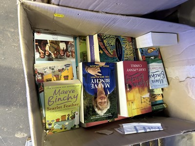 Lot 596 - Box of assorted paperbacks