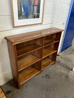 Lot 755 - A modern low bookcase