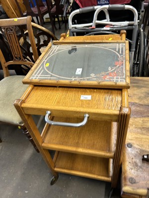 Lot 789 - Mid 20th Century tea trolley