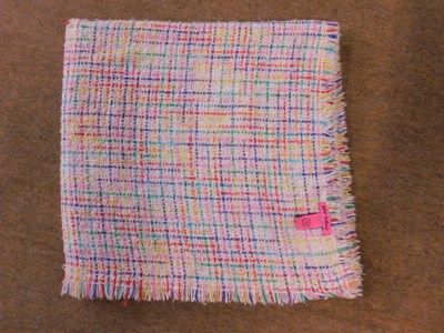 Lot 119 - A Betsey Johnson scarf, multicoloured with...