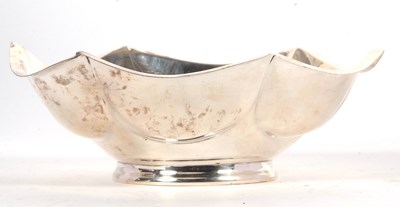 Lot 21 - A Scottish Edwardian silver fruit bowl of...