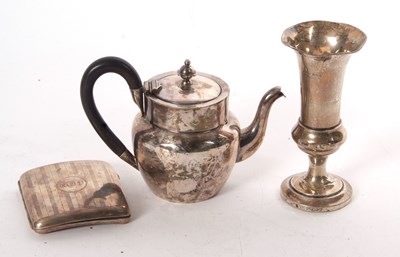 Lot 85 - Mixed Lot: Late Victorian silver bachelors...