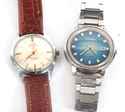 Lot 224 - Mixed Lot: Two wristwatches, one Oris and one...