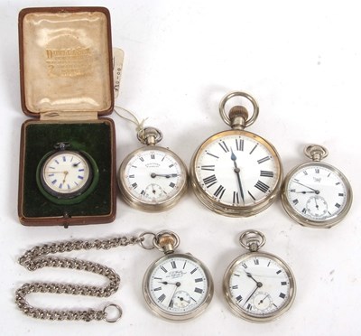 Lot 251 - Mixed Lot: Pocket watches including a Goliath...