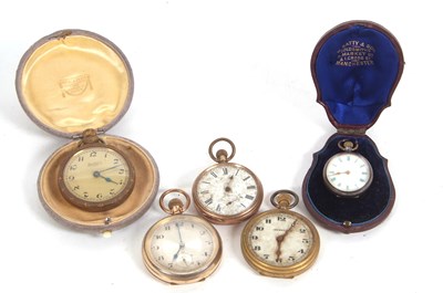 Lot 252 - Mixed Lot: Various pocket watches, all have...