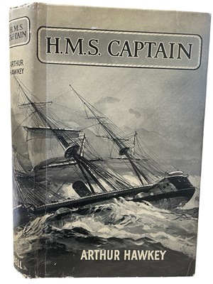 Lot 384 - ARTHUR HAWKEY: H.M.S CAPTAIN, London, G Bell...