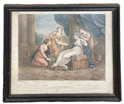 Lot 1181 - Regency Stippled engraved and coloured print,...