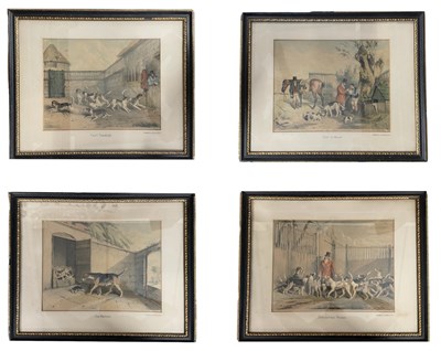 Lot 1161 - Richard Barrett Davies. c1837. Kennel Scenes...