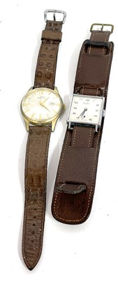 Lot 228 - Mixed lot of two watches one Bvler, the other...