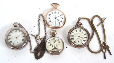 Lot 258 - A mixed lot of various pocket watches, a...