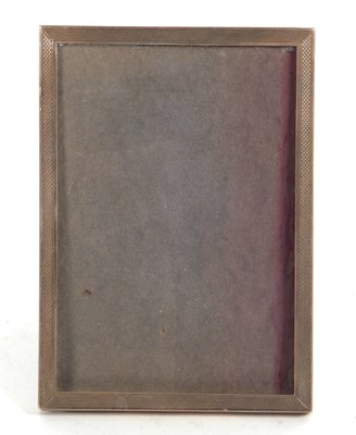 Lot 151 - Hallmarked silver photograph frame of...