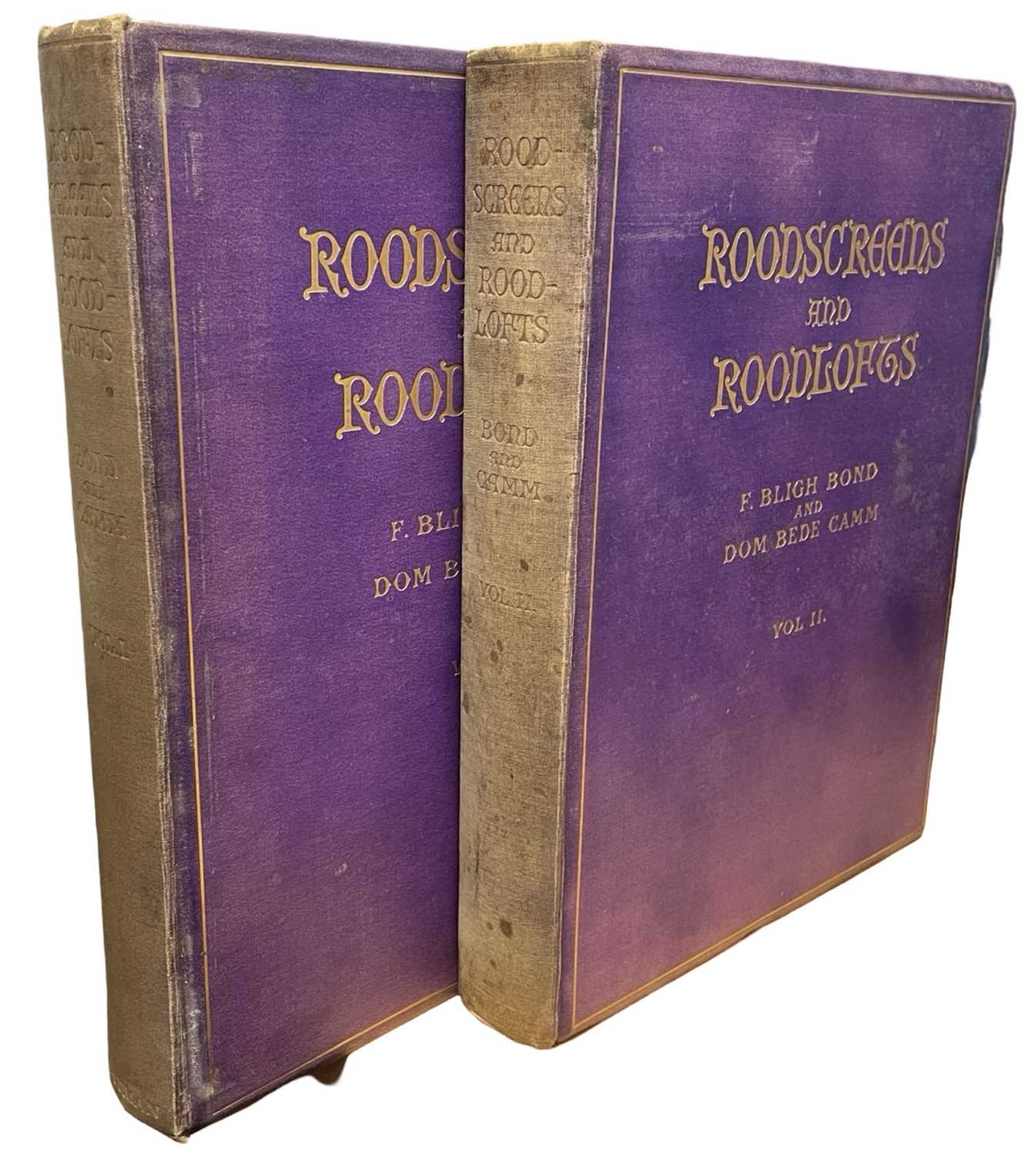 Lot 56 - F BLIGH BOND AND DOM BEDE CAMM: ROODSCREENS...