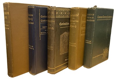 Lot 12 - WILLIAM ANDREWS: 5 Titles: CURIOSITIES OF THE...