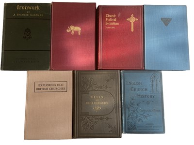 Lot 13 - CHURCH DECORATION AND ORNAMENTS: 7 Titles: M D...