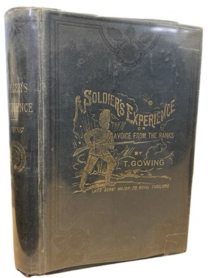 Lot 386 - T GOWING: A SOLDIER'S EXPERIENCE OR A VOICE...