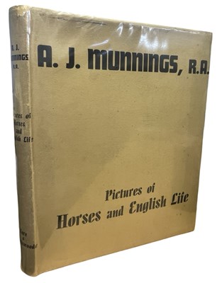 Lot 684 - A J MUNNINGS, R.A - PICTURES OF HORSES AND...