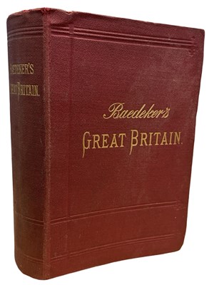 Lot 457 - K BAEDEKER: GREAT BRITAIN - A HANDBOOK FOR...