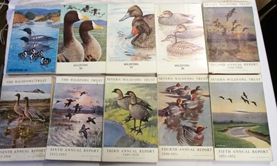 Lot 36 - Wildfowl Trust Reports: an unbroken run of 38...