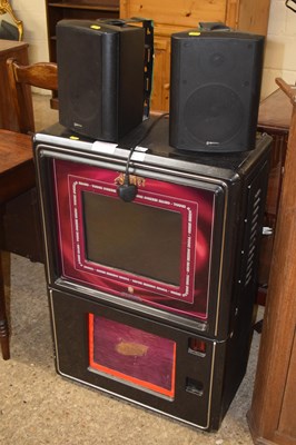 Lot 356 - A Sound Surfer juke box with speakers