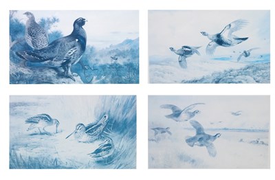 Lot 34 - Archibald Throburn (1860-1935), Set of four...