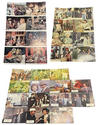 Lot 55 - Two full sets of colour lobby cards for Carry...