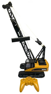 Lot 435 - A remote controlled crane by Huina, with...