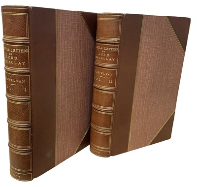 Lot 368 - GEORGE OTTO TREVELYAN: THE LIFE AND LETTERS OF...