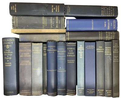 Lot 941 - ONE BOX: Various blue-cloth bound Naval and...