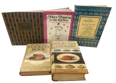 Lot 575A - COOKERY INTEREST: 5 Titles: MRS BEETON'S...