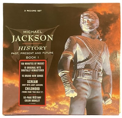 Lot 227 - A Michael Jackson triple LP set - HISTORY -...