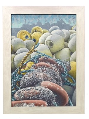 Lot 3 - Krys Leach (British, contemporary), 'Barnacles...