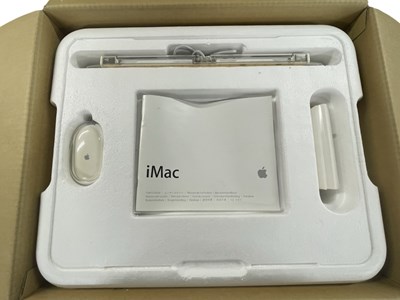 Lot 466 - A 17" Apple Mac G4 with mouse, speakers,...