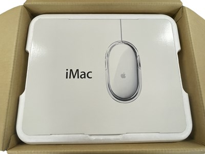 Lot 466 - A 17" Apple Mac G4 with mouse, speakers,...