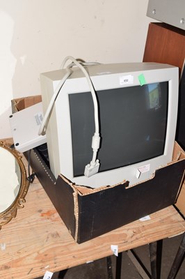 Lot 759 - An Apple Multiscan 720 Display with a pair of...
