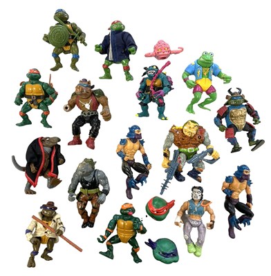 Lot 272 - A collection of vintage Teenage Mutant Ninja...