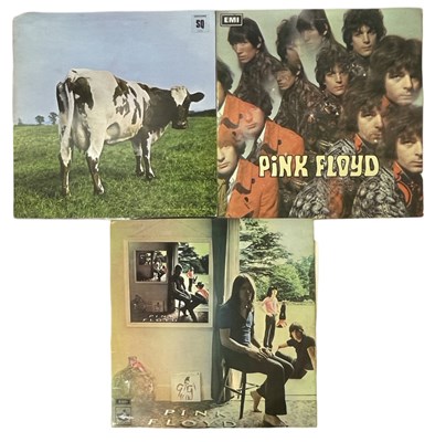 Lot 214 - Three Pink Floyd 12" vinyls LPs, to include: -...