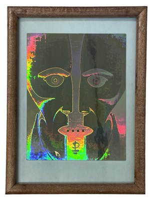 Lot 167 - A Pink Floyd holographic postcard, official...