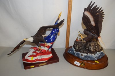 Lot 24 - Two modern porcelain models by Franklin Mint...