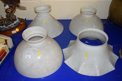 Lot 25 - Group of four early 20th Century large milk...