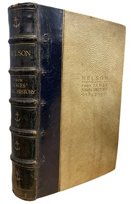 Lot 525 - NELSON FROM JAMES' NAVAL HISTORY 1822-3, C J...