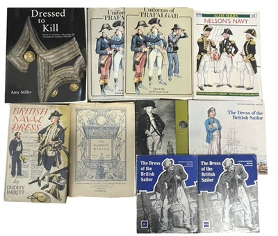 Lot 502 - NAVAL DRESS: 10 Titles:AMY MILLER: DRESSED TO...