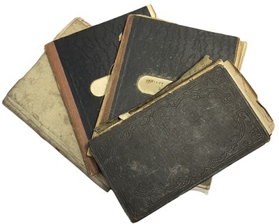 Lot 578 - A collection of manuscript recipe books,...