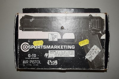 Lot 84 - A Sports Marketing G10 air pistol