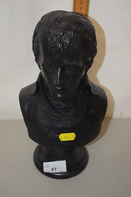 Lot 87 - A bronzed /  basalt  model of Napoleon...