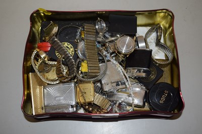 Lot 107 - Mixed Lot: Various wristwatches, costume...