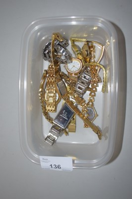 Lot 136 - Box of assorted wristwatches